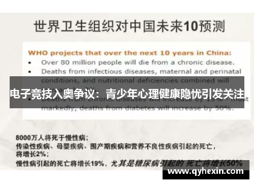 电子竞技入奥争议：青少年心理健康隐忧引发关注